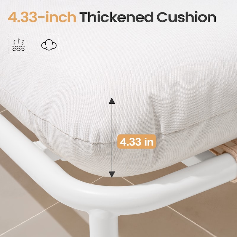 Outdoor Patio Cushion Sectional Sofa Set Furniture DIY Free Combination Set