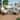 Outdoor Modern 3-piece Rattan Seating Set with Two Swivel Chairs and A Square Table