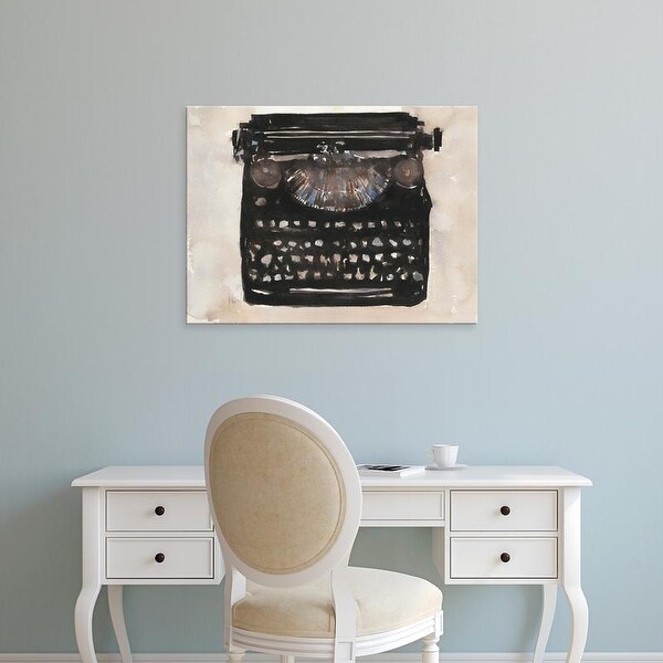 Easy Art Prints Samuel Dixon's 'Typing I' Premium Canvas Art