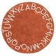 preview thumbnail 33 of 136, Nuloom Alphabet SpinClean Washable Round Rug