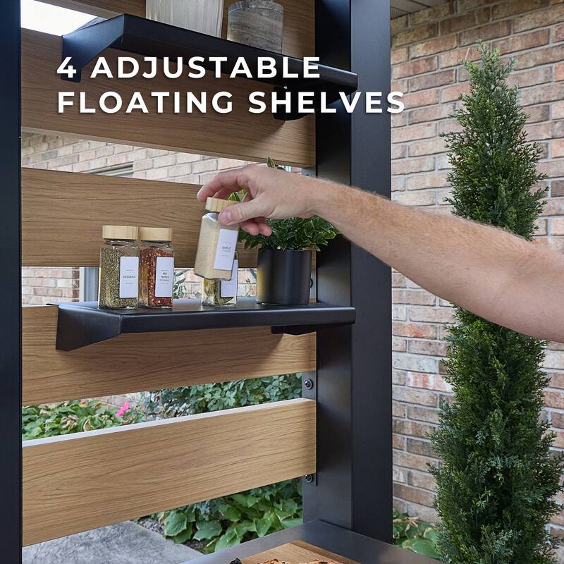 Backyard Discovery Fusion Flame 2 Outdoor Kitchen, Grill, Pizza Oven