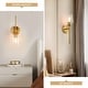 preview thumbnail 12 of 14, KAWOTI 1- Light Clear Glass Wall Sconce