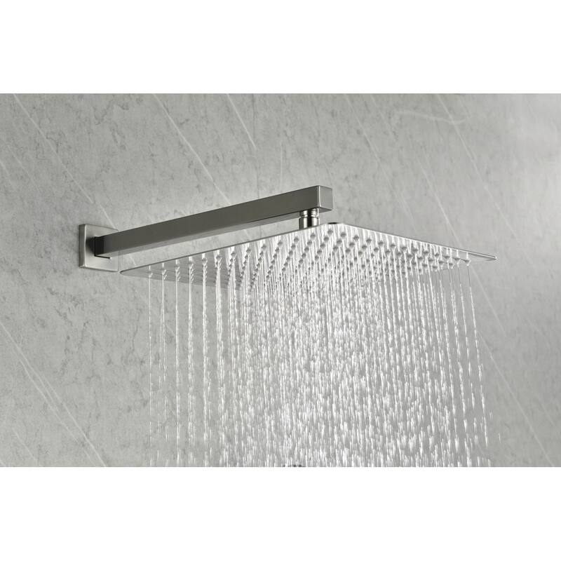 Wall Mount Rainfall Square Shower Head
