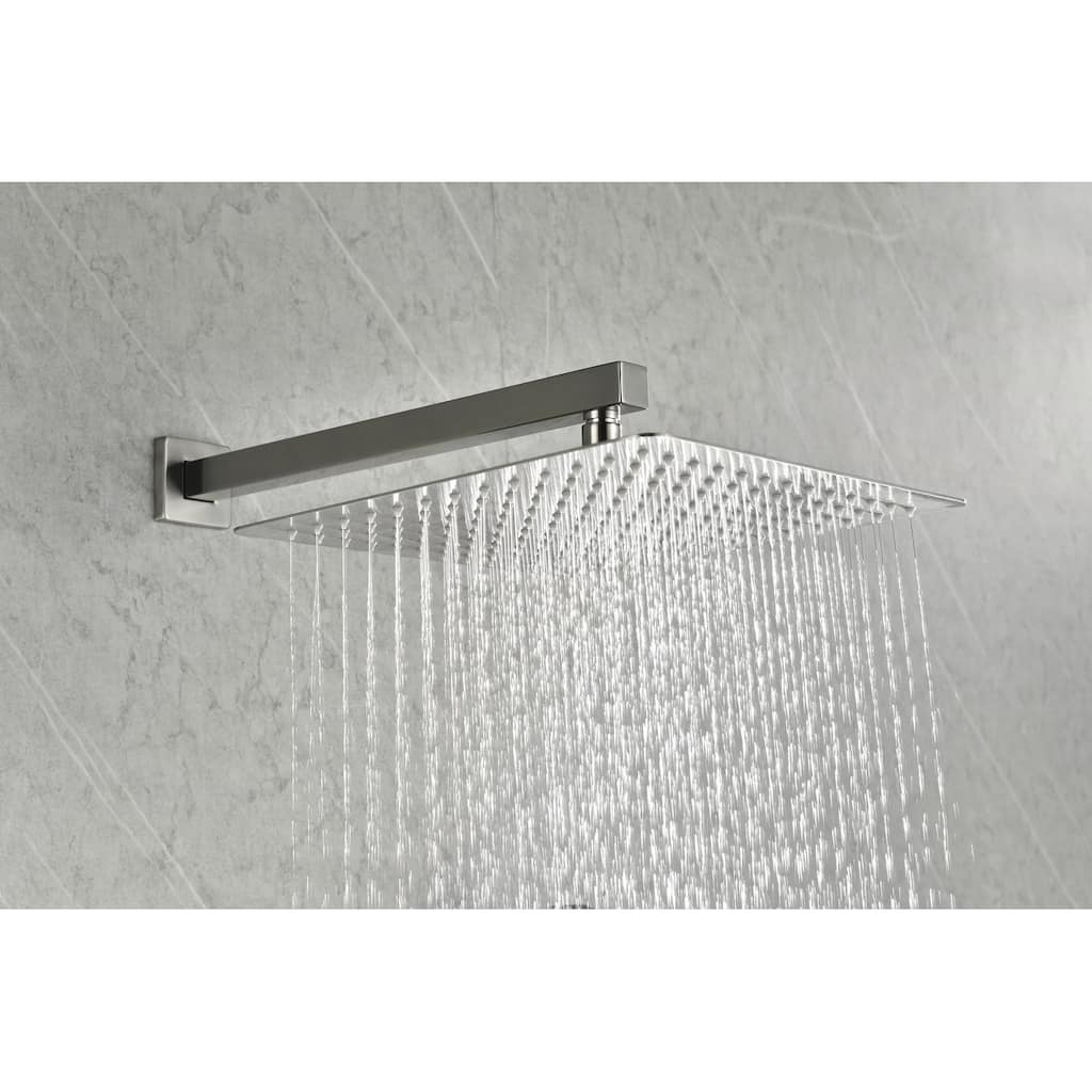 Wall Mount Rainfall Square Shower Head