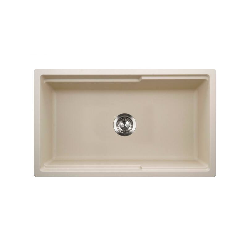 Houzer W-133-C Quartztone 33" Farmhouse Single Basin Granite Composite