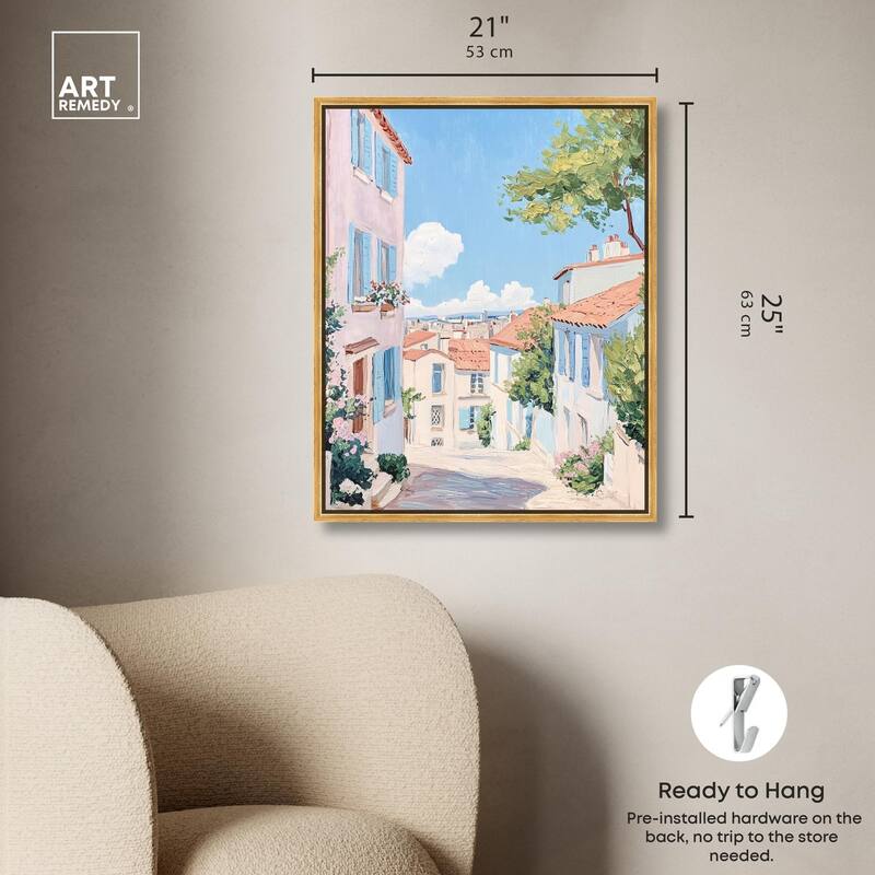 Cobblestone Dreams Canvas by Art Remedy