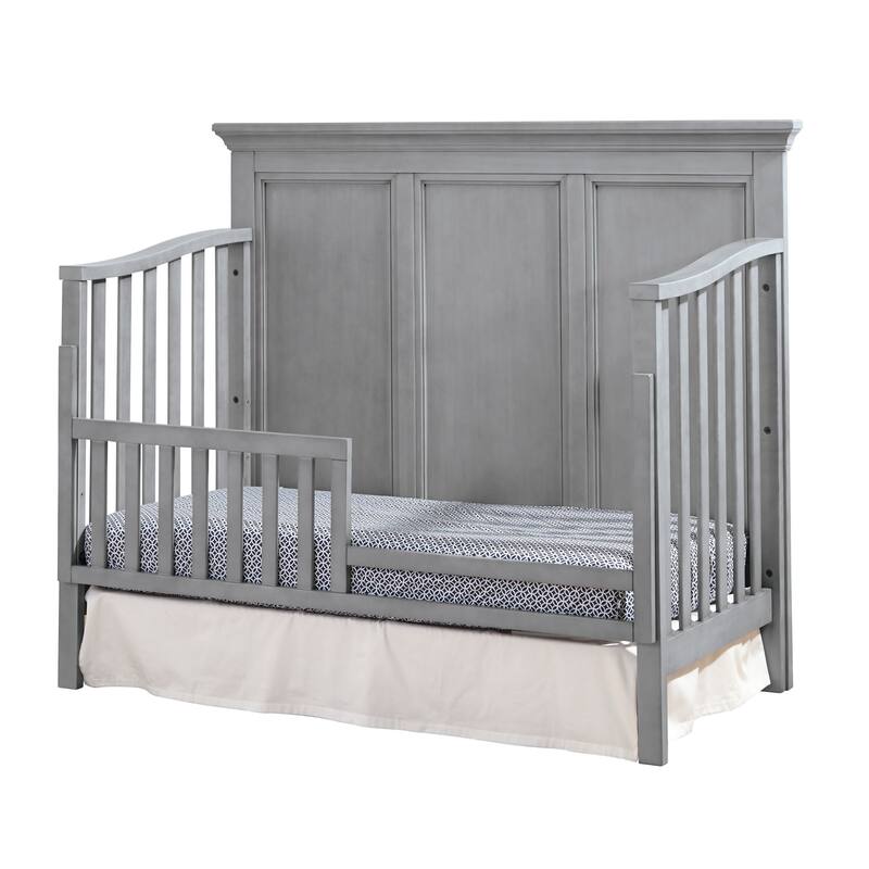 Hanley 56" Wide Convertible Crib, Cloud
