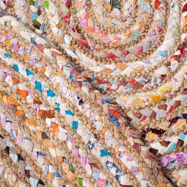 SAFAVIEH Handmade Cape Cod Marget Boho Coastal Jute Rug