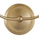 preview thumbnail 3 of 3, Libby Langdon for Crystorama Sylvan 2-light Vibrant Gold Wall Sconce - 15.5'' W x 15.87'' H x 7'' D