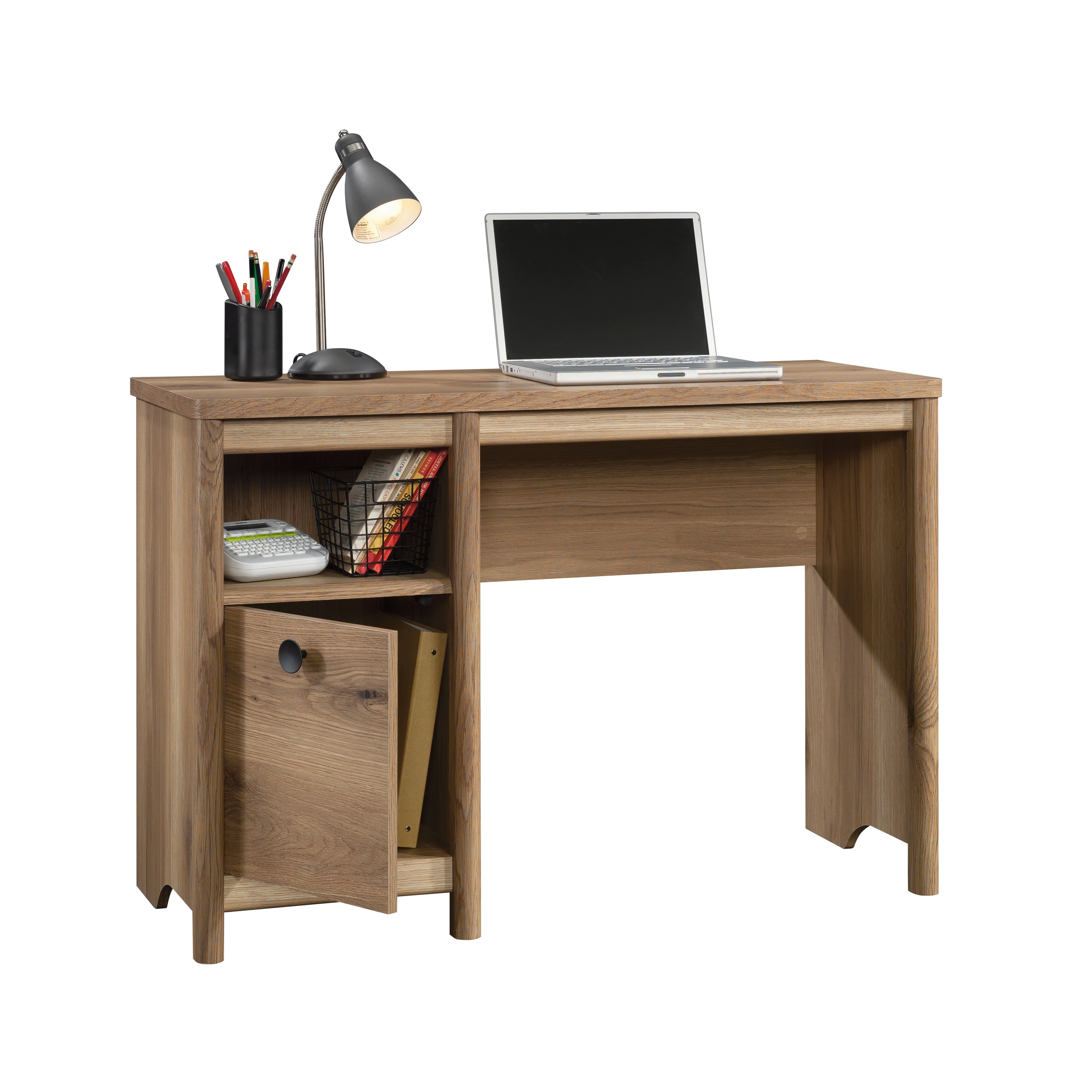 Desk, Brown finish