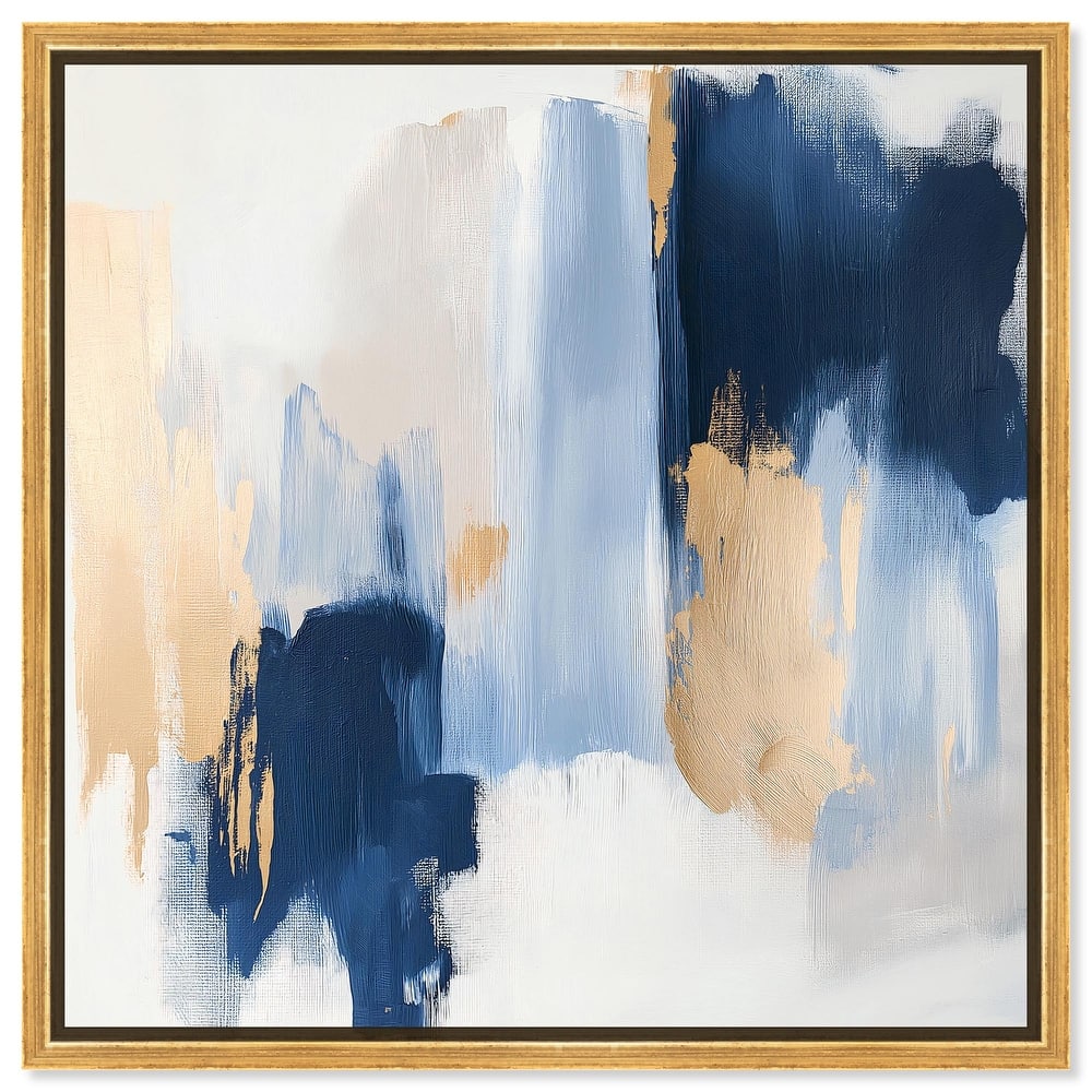 Tranquil Blue Depths I Canvas by Art Remedy
