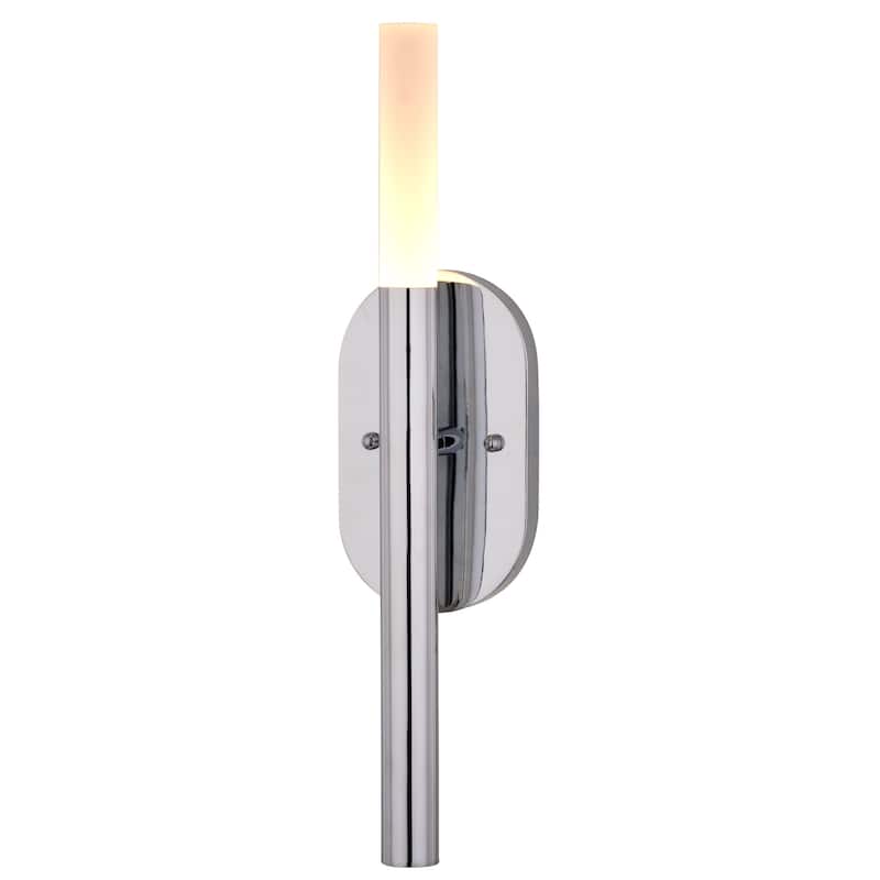 Vaxcel Lighting W0489 18" Tall LED Wall Sconce - Chrome
