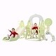 preview thumbnail 2 of 18, 6-in-1 Toddler Slide and Swing Set - Kids Playground Climber Playset with Soccer Goal, 2 Basketball Hoops, and Ring