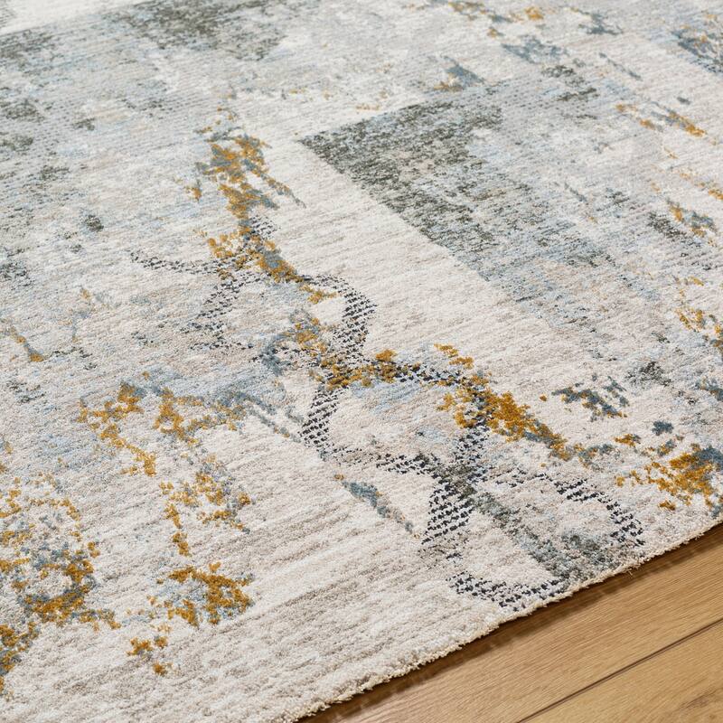 Livabliss Mid-Century Modern Dresden Abstract Area Rug