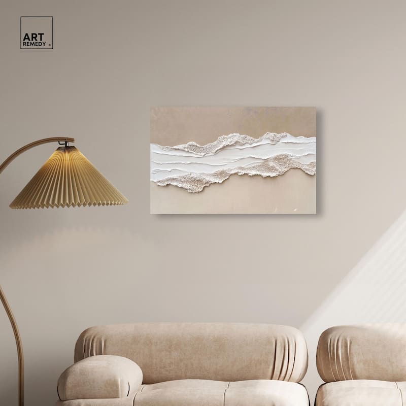 Textured Sea I Canvas by Art Remedy, Gallery Wrapped