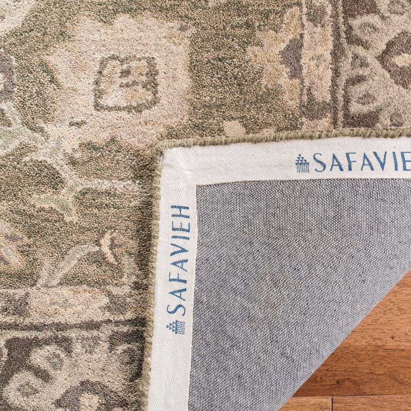 SAFAVIEH, Handmade Anatolia Patricie Traditional Oriental Hand-spun Wool Rug