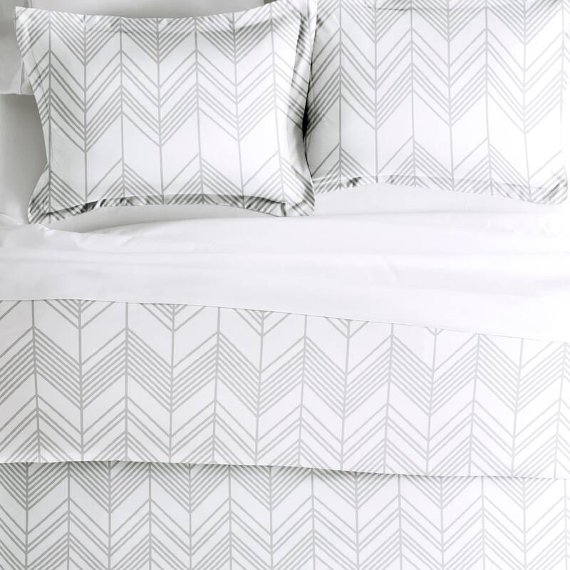 Becky Cameron Alps Chevron 3 Piece Duvet Cover Set