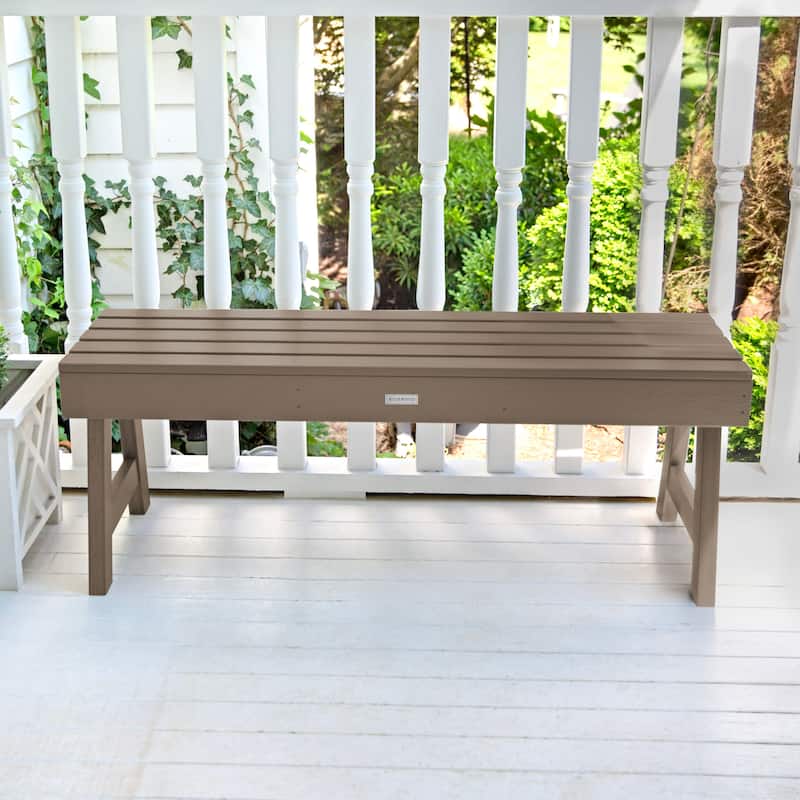 HIGHWOOD Weatherly 4-foot Eco-friendly Synthetic Wood Picnic Bench
