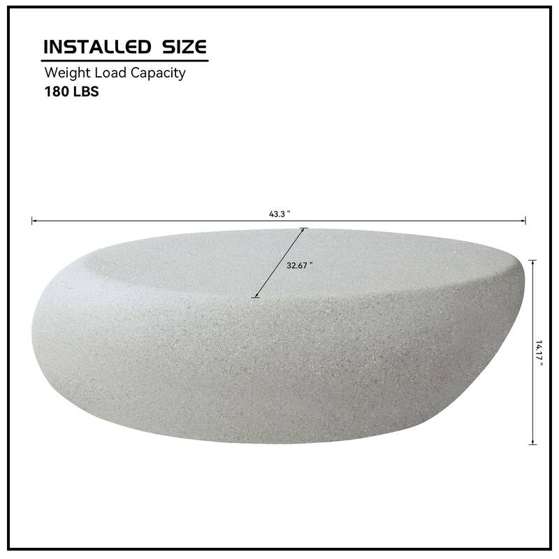 Fiberglass Sofa Table