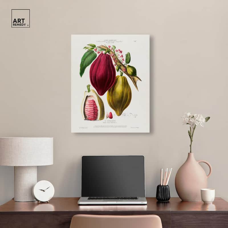 Cocoa Cacao by Etienne Denisse Canvas by Art Remedy, Gallery Wrapped