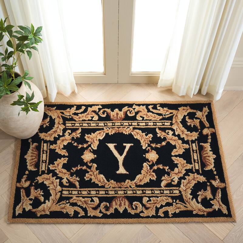 SAFAVIEH Handmade Monogram Berendine Casual Rug
