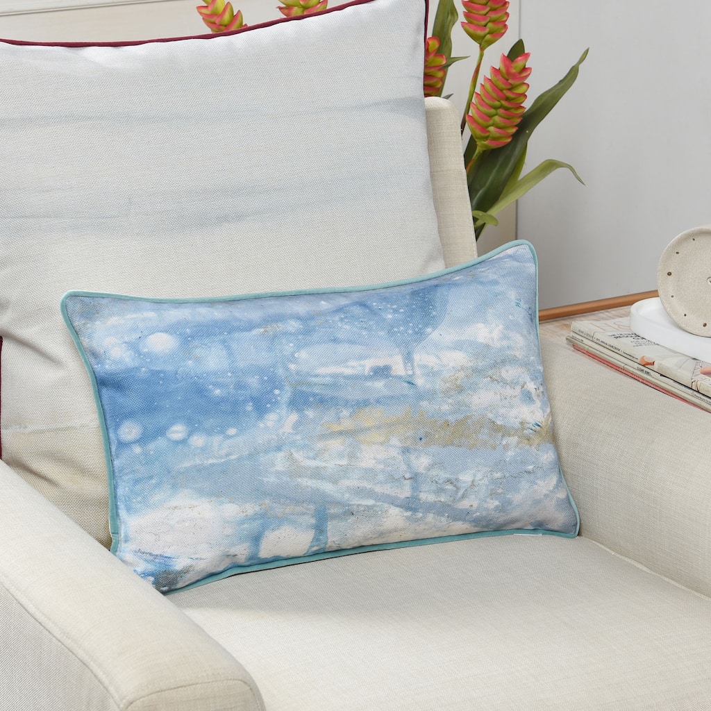 StyleCraft Austin Allen James - Ocean Blues - Printed On Natural Linen
