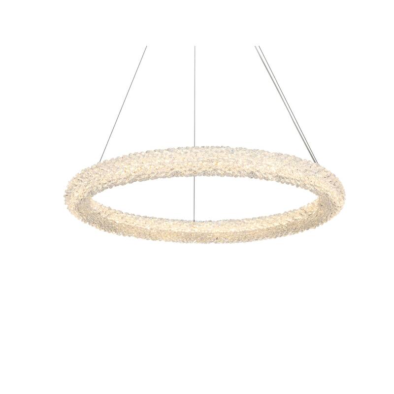 Indigo Home 26 inch Adjustable LED Chandelier