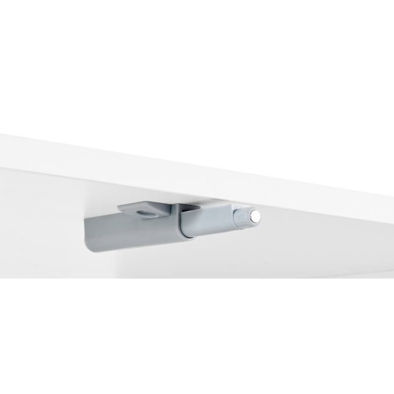 Cream Style TV Stand with Cable Holes, for TVs Up to 75" - 69.6" W × 13.7" D × 19.3" H