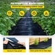 preview thumbnail 14 of 23, VEVOR Premium Weed Barrier Fabric Heavy Duty Woven Weed Control Fabric High Permeability Good for Flower Bed Polyethylene Cover