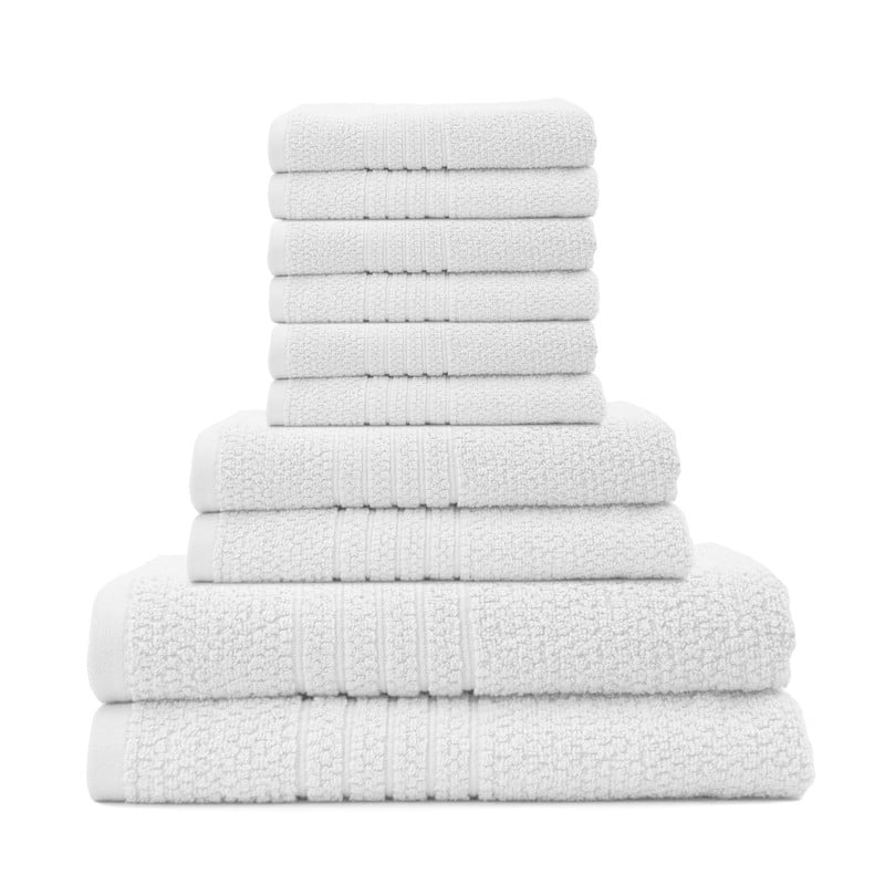 Softee 10-Piece 100 Cotton Bath