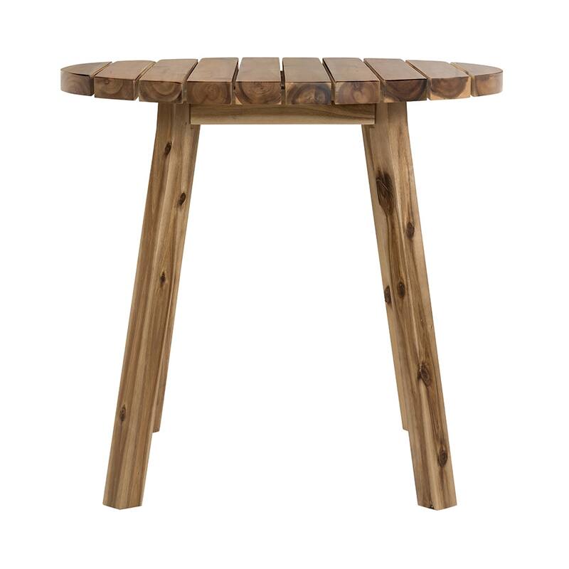 GDFStudio - Durable Solid Acacia Wood Coffee Table