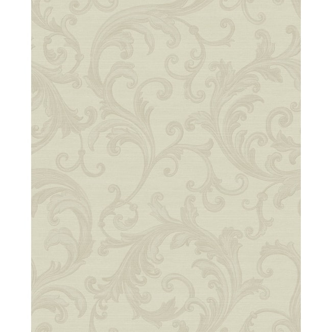 Sirpi Noemi Cream Acanthus Wallpaper - 20.5 x 396 x 0.025