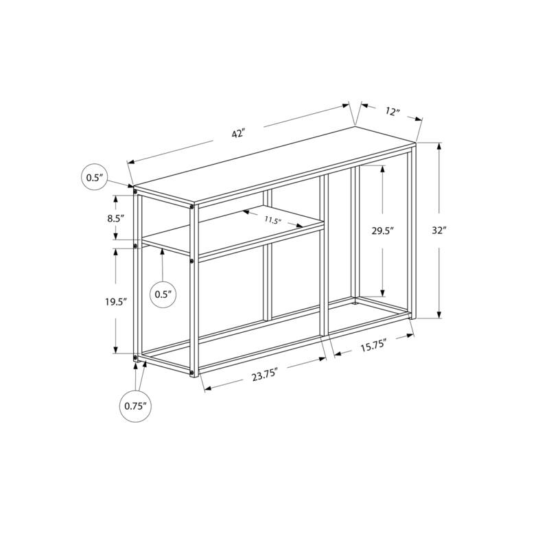 Accent Table - Grey