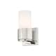 Option Polished Nickel / Matte White