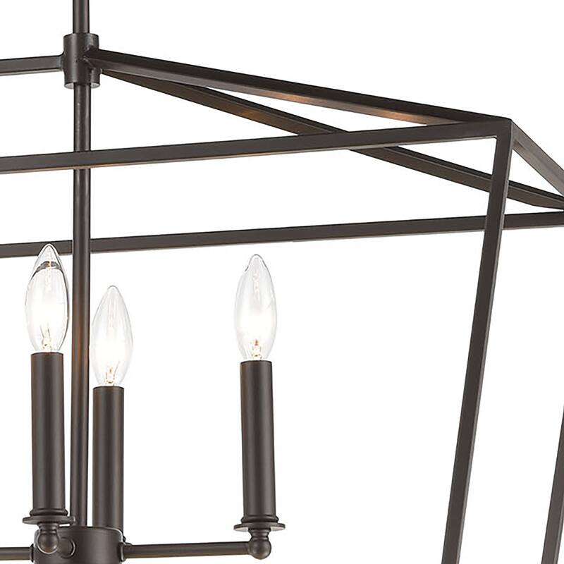 Elk Home Fairfax Oil Rubbed Bronze Metal 7 Light Chandelier