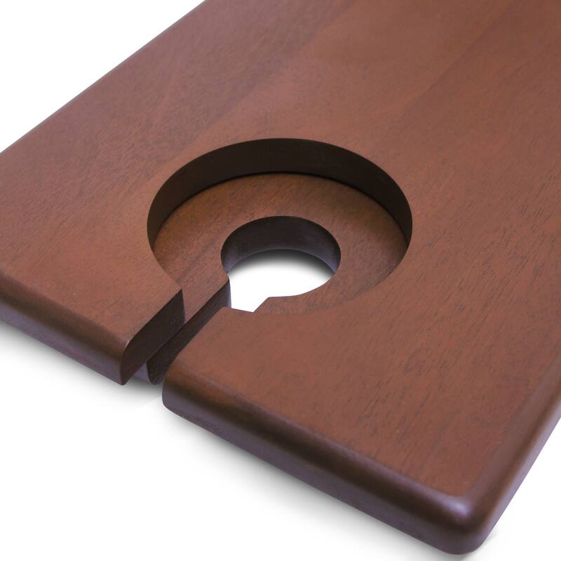 Cambridge Casual Alston Traditional Mahogany Wood Porch Swing