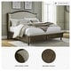 preview thumbnail 17 of 16, Signature Design by Ashley Sturlayne Brown/Beige Upholstered Panel Bed
