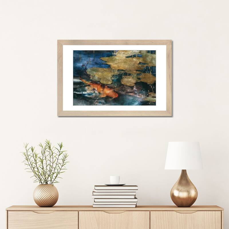 iCanvas "Koi" by Theo Beck