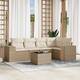 Option Beige and cream with table