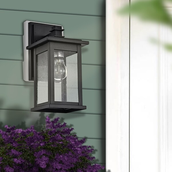 Lovette outdoor outlet wall lantern