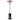 Gymax 50000 BTU Patio Propane Heater w/ Stainless Steel Burner & Safe