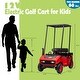 preview thumbnail 20 of 26, Ride-On Golf Cart for Kids, 12V Electric Car with Remote Control, Detachable Roof, Big Seat, Lights & Music, for Boys & Girls