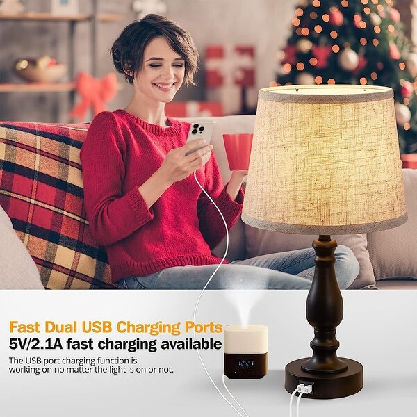 Dimmable nightstand lamp discount