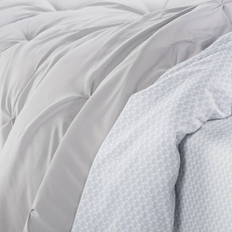 Serta Simply Clean Antimicrobial Pleated Bed in a Bag