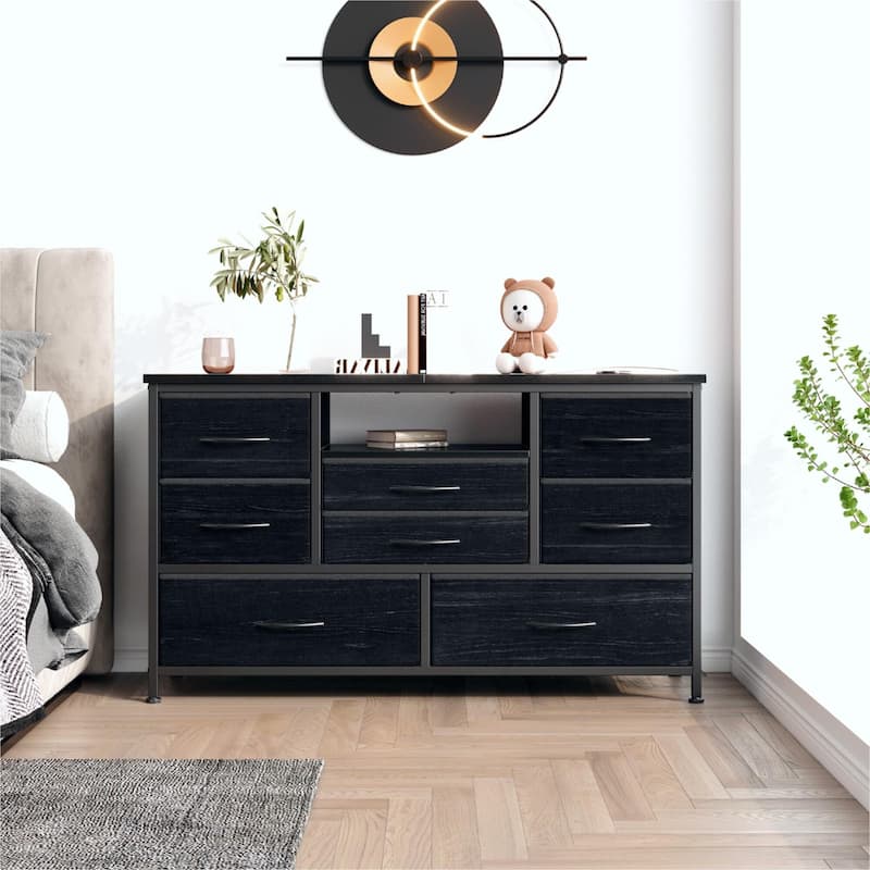 8 Dresser TV Stand with Power Outlet