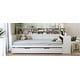 preview thumbnail 13 of 27, Wooden Twin Size Daybed with Storage Shelves, Twin Trundle and Desk