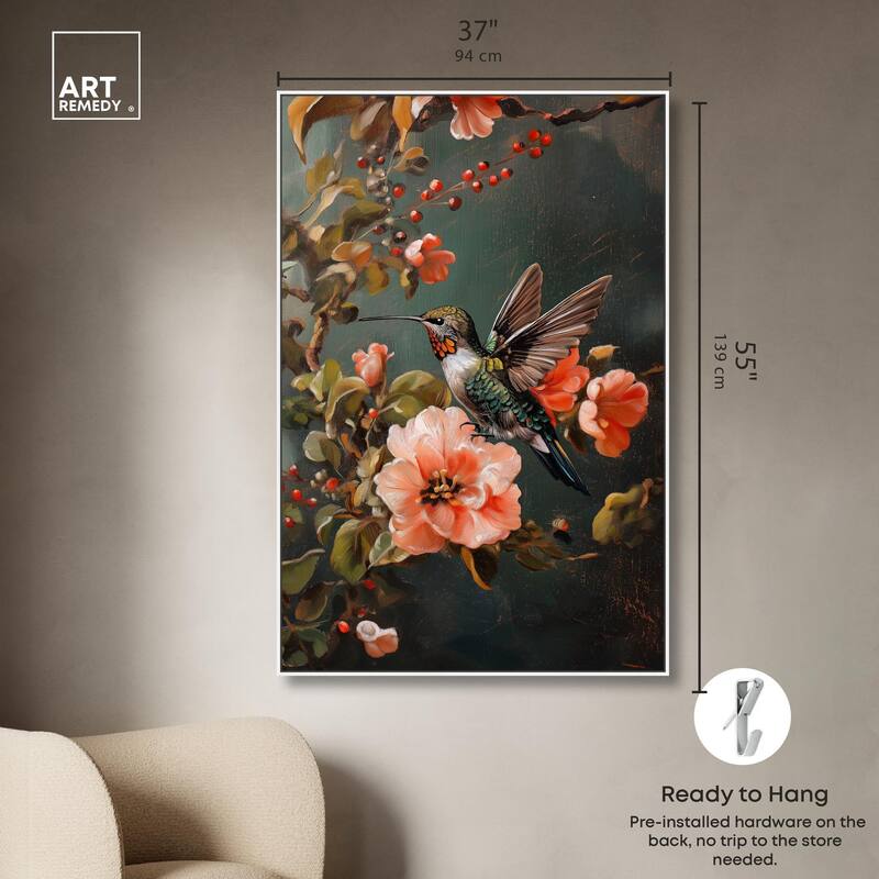 Whirring Wings I Canvas by Art Remedy