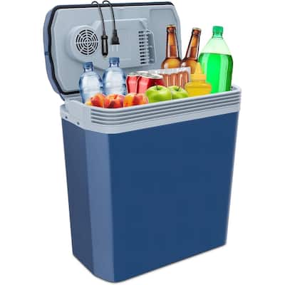 Ivation 24 L Electric Cooler & Warmer Portable Electric Travel Cooler - 24 L