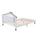 preview thumbnail 23 of 53, Platform Bed with House-shaped Headboard and Motion Activated Night