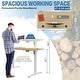 preview thumbnail 13 of 51, Futzca Height Adjustable Electric Standing Desk Sit Stand Computer Stand up Desk with Splice Board